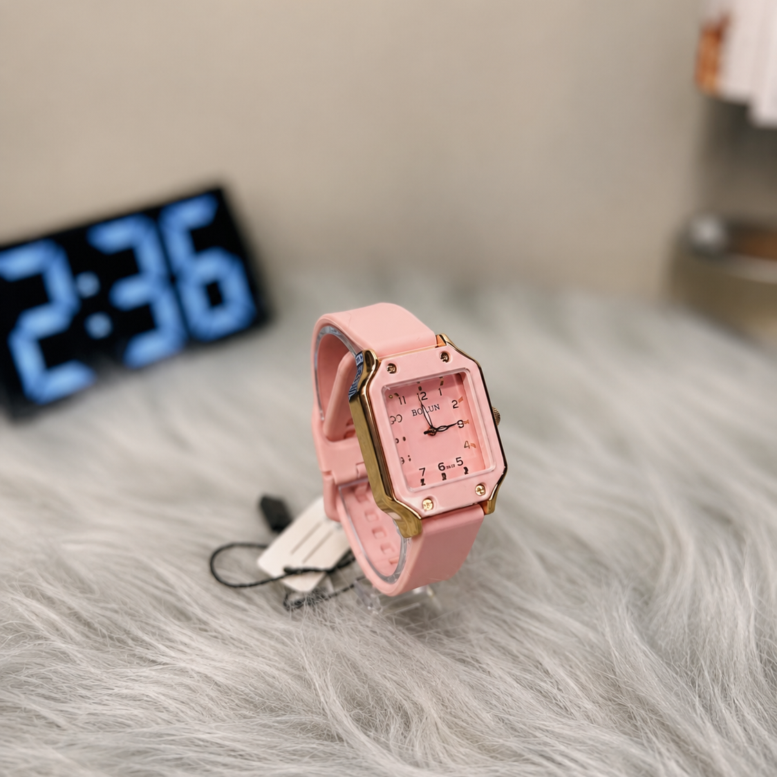 STYLISH Ladies Silicon Strap Watch