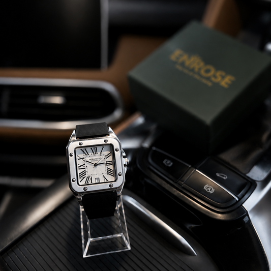 MOBANGTUO London Premium Stainless steel Square Watch