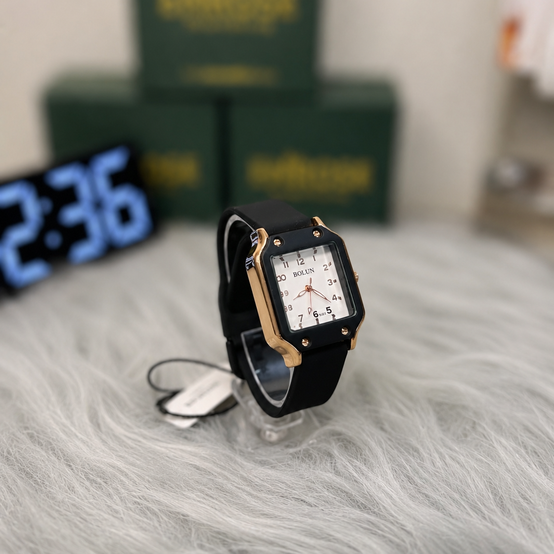 STYLISH Ladies Silicon Strap Watch