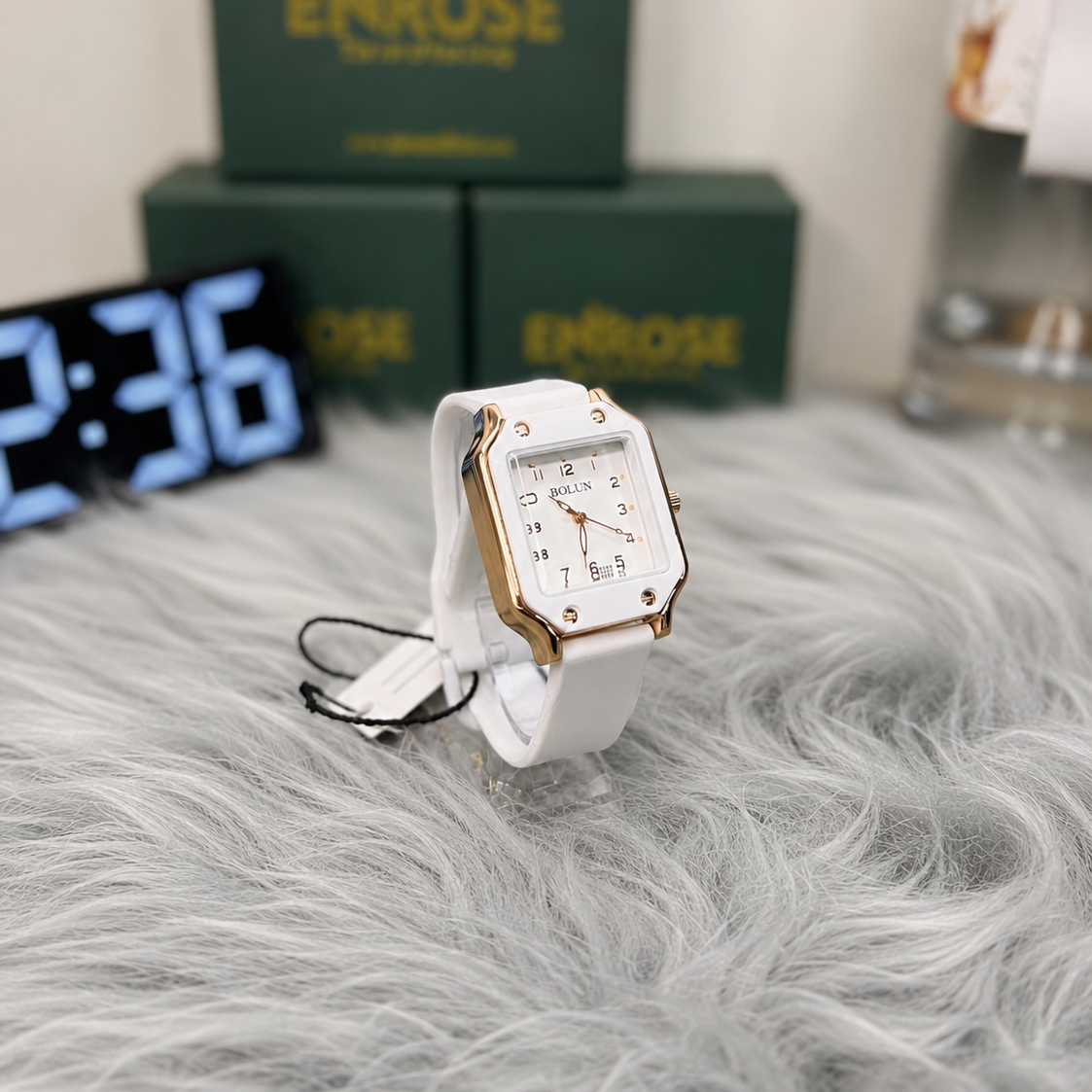 STYLISH Ladies Silicon Strap Watch