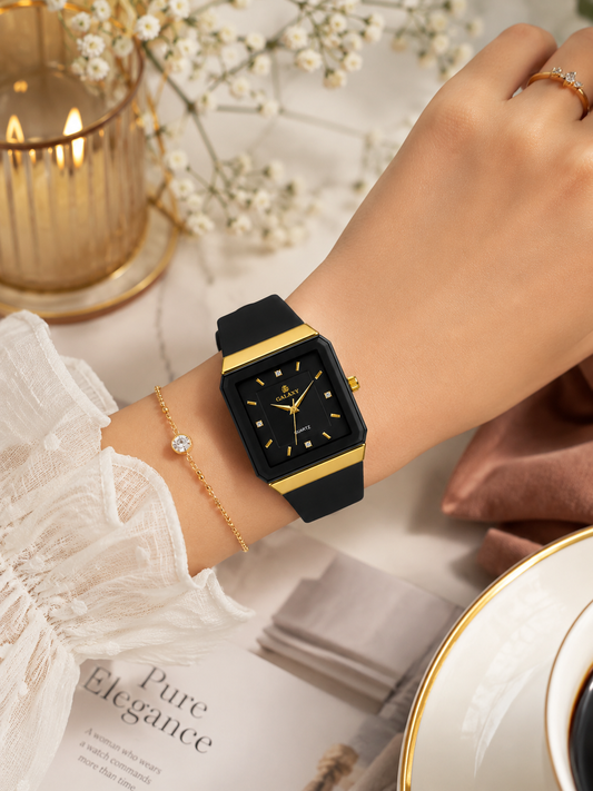 Elegant Square Women Watch
